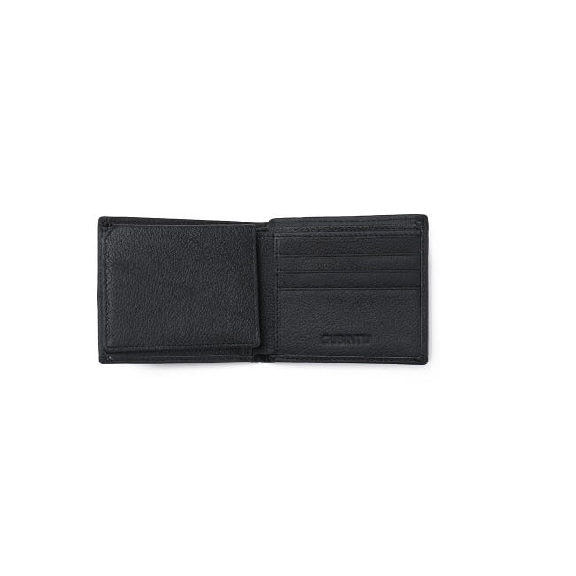 Portofel Barbati, Gubintu GBT-360, Negru, Piele naturala, 11x9.7x1.5 CM [4]
