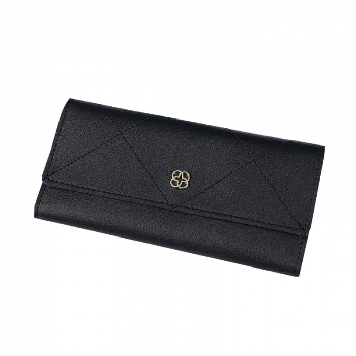 Portofel Dama, AVAMSI, KXM-119-160, Negru, 19x9.5x1.5 cm [1]