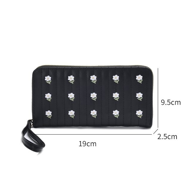 Portofel Dama, AVAMSI, KXM-C079-122, Negru, 19x9.5x2.5 cm [2]