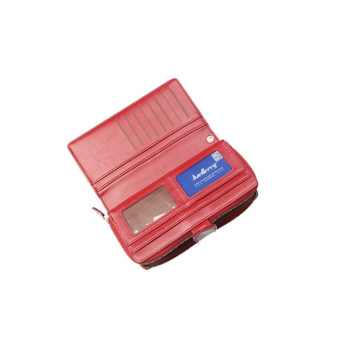 Portofel dama, BAELLERRY, N-3846, Rosu, 20X10X3 cm [2]