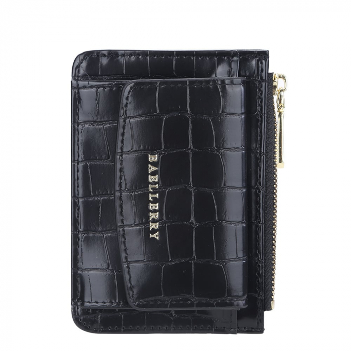 Portofel Dama, Baellerry, ZX-083, Negru, 12x8x2 cm [1]
