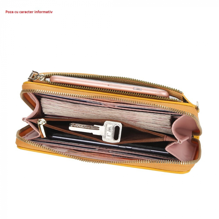 Portofel Dama, Baellerry, ZX-5018, 20x12x4 cm [2]