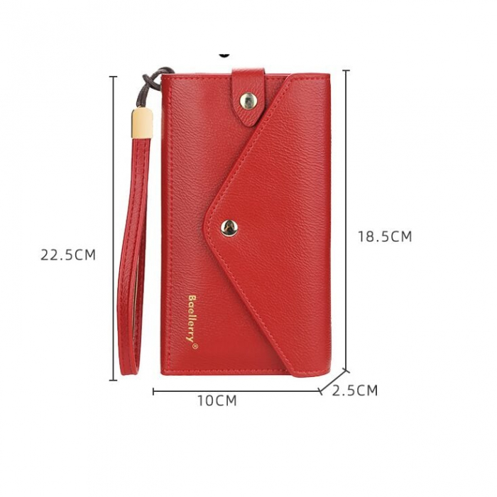 Portofel Dama, Baellerry, ZX-8616, 18.5X10X2.5 cm [2]