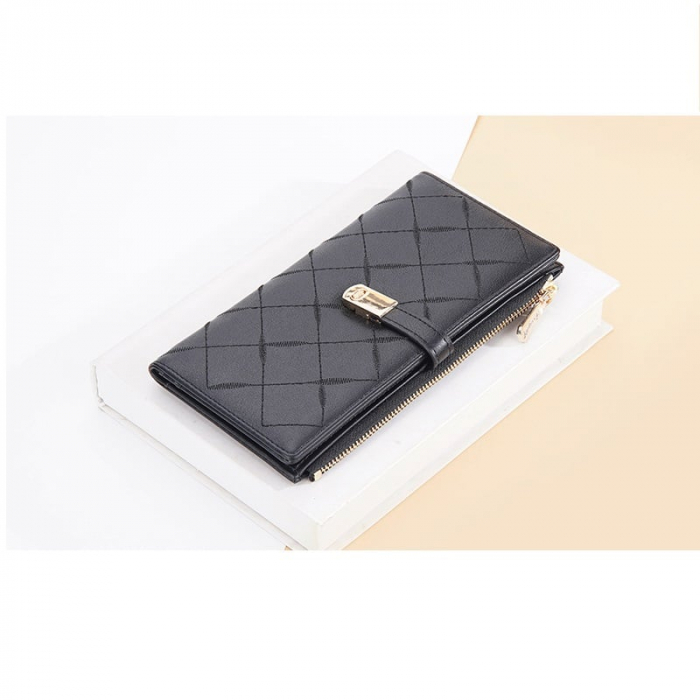 Portofel Dama, Baellerry, ZX-8627, Negru, 19x11x2 cm [5]