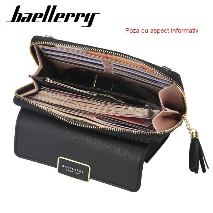 Portofel Dama, Baellerry, ZX-N0101, 21x11x5 cm [7]
