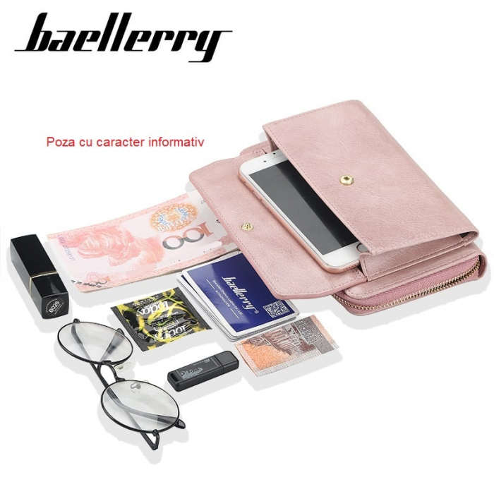 Portofel Dama, Baellerry, ZX-N0108, 21x11x4.5 cm [6]