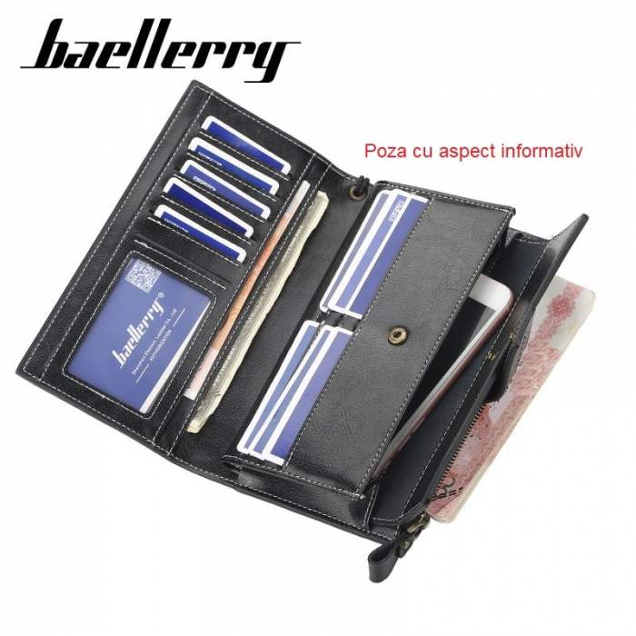 Portofel Dama, Baellerry, ZX-N1629, 20x12x2.5 cm [6]