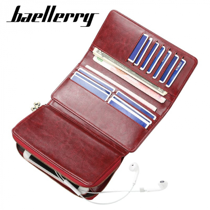 Portofel Dama, Baellerry, ZX-N1639, 19x10x3 cm [6]
