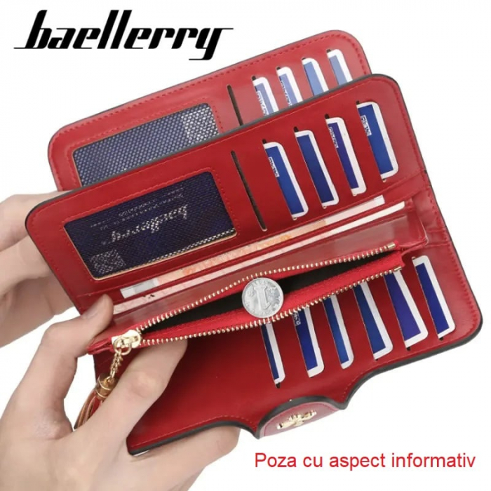 Portofel Dama, Baellerry, ZX-N2341, 19x10x3 cm [3]