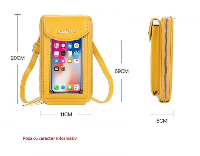 Portofel Dama, Baellerry, ZX-N5016, 20x12x5 cm [4]