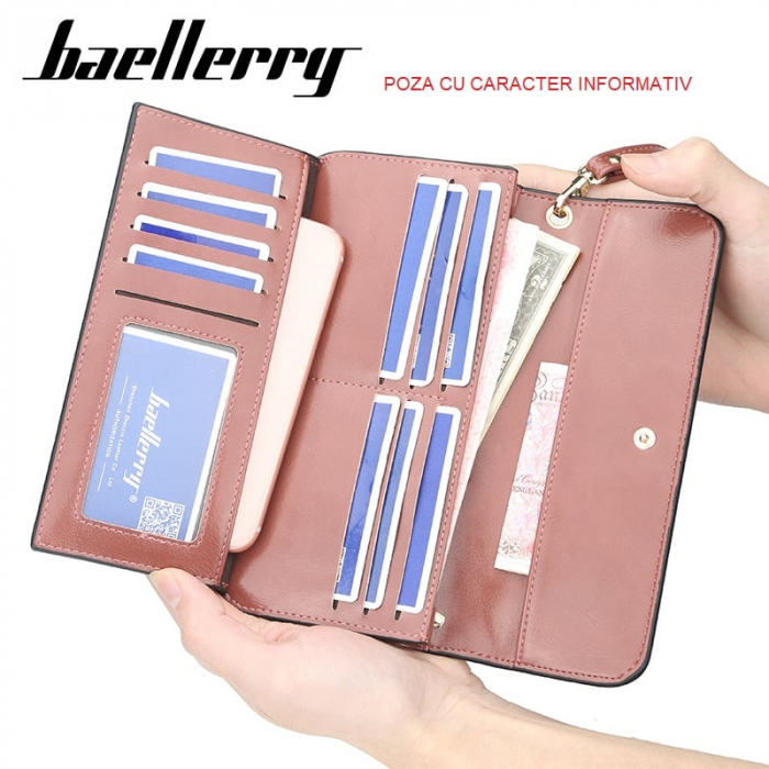 Portofel Dama, Baellerry, ZX-N5523, 20x10x2 cm [6]
