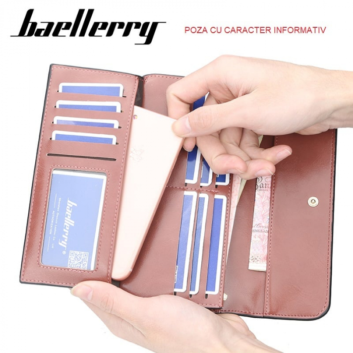 Portofel Dama, Baellerry, ZX-N5523, 20x10x2 cm [9]