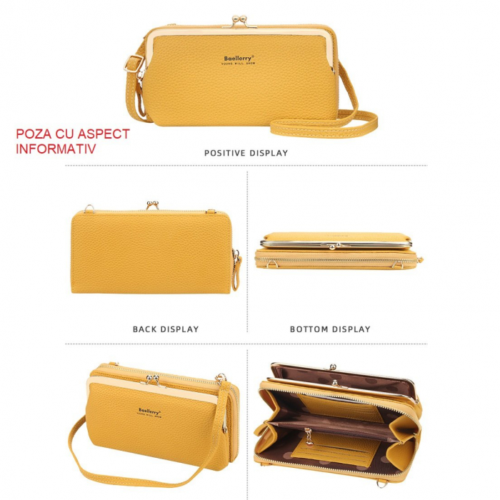 Portofel Dama, Baellerry, ZX-N8599, 20x11x5 cm [5]