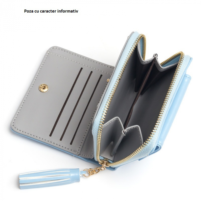 Portofel Dama, Baellerry, ZX-N9982, 11.5x9.5x3.5 cm [6]