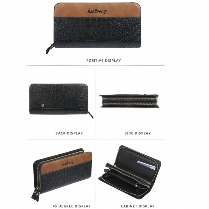 Portofel Dama, Baellerry, ZX-S633, 22x11x4 cm [2]