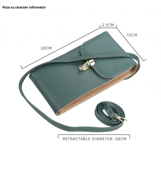Portofel Dama, Doris, 4612, Roz, 20x10x2.5 cm [4]