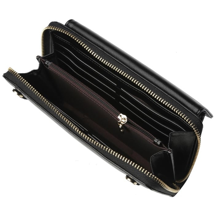 Portofel Dama, Ebba, 8637, Negru, 21X11x4.5cm [3]