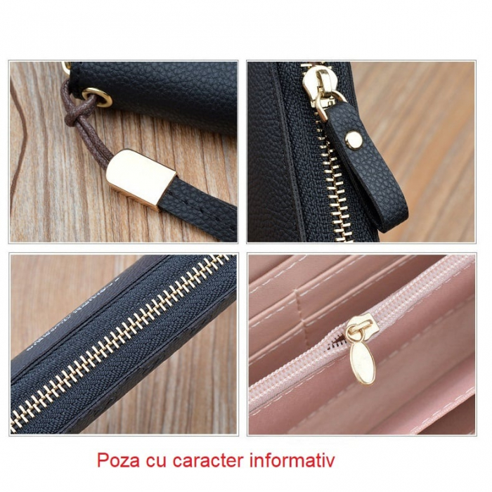 Portofel Dama, FASHION, TQ-X001-37, 19.5x9.5x2.5 cm [6]