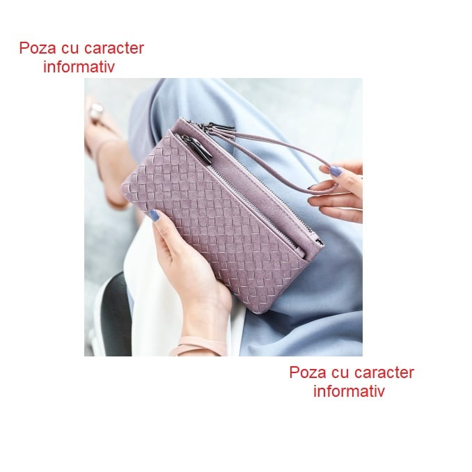 Portofel Dama, Mojoyce, XY-R843, Negru, 19.5x10x2 cm [4]