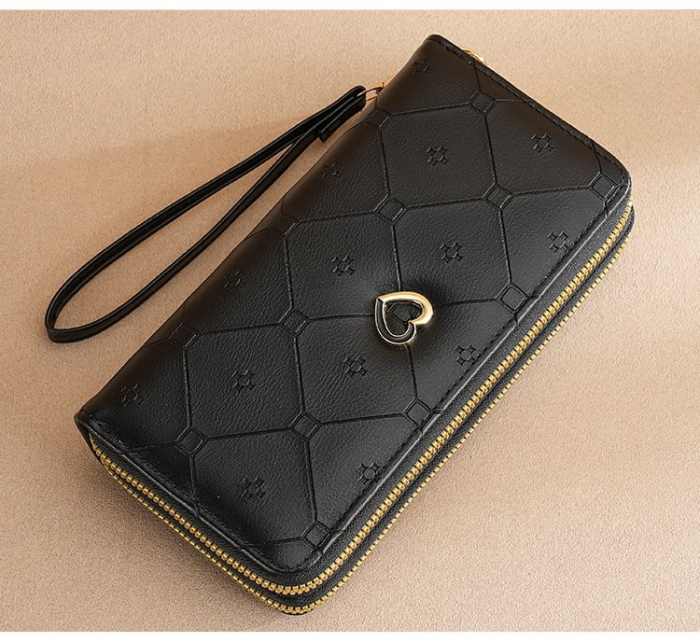 Portofel Dama, Riviera, 5001,Negru, 19.5X10x4 cm [2]