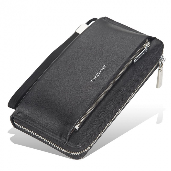Portofel Unisex Baellerry, PD725, Negru, 22x11x4 cm [6]