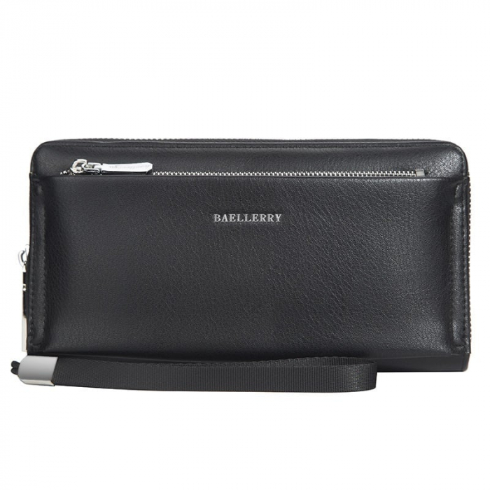Portofel Unisex Baellerry, PD725, Negru, 22x11x4 cm [1]