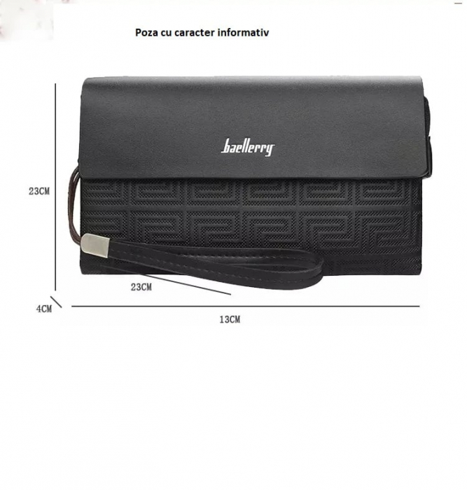 Portofel Unisex, Baellerry, ZX-ND1921, 23x13x.4 CM [5]