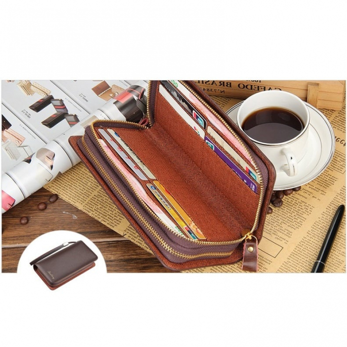 Portofel Unisex BAELLERRY, ZX-S1138B, 20.5x10.5x4 cm [6]