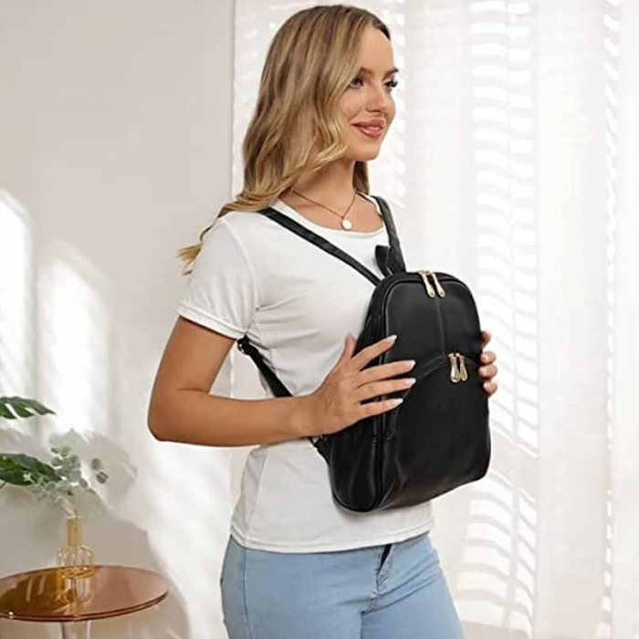 Rucsac dama, Aria SCB-25, 31x27x11 cm [9]