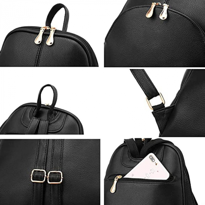 Rucsac dama, Aria SCB-25, 31x27x11 cm [7]