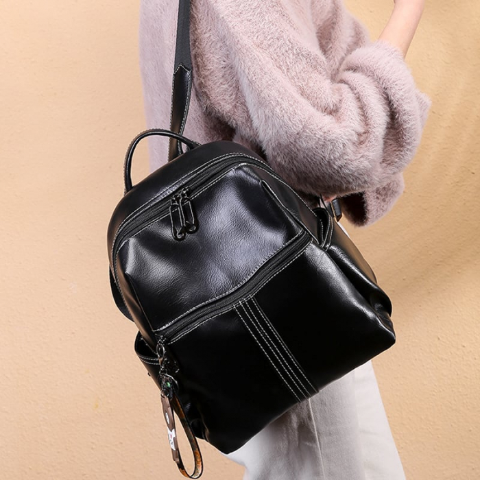 Rucsac dama, AVAMSI, 3191, Negru, 30x25x11 cm [2]