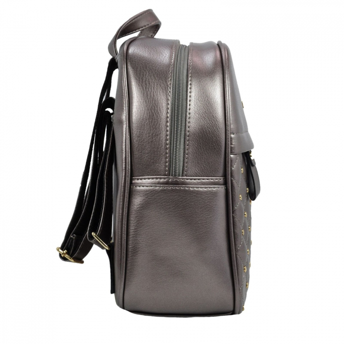 Rucsac dama, AVAMSI, BS-8974, Bronz, 28x22x13 cm [4]