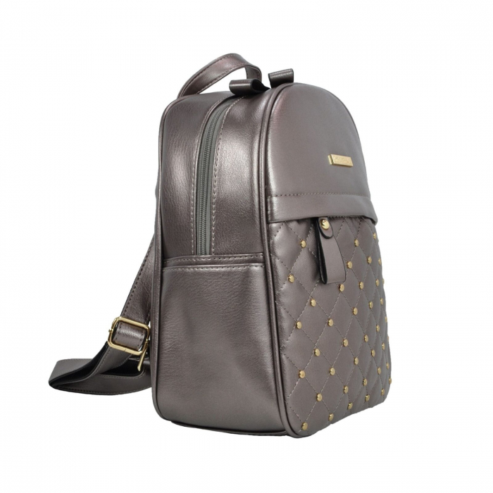 Rucsac dama, AVAMSI, BS-8974, Bronz, 28x22x13 cm [3]