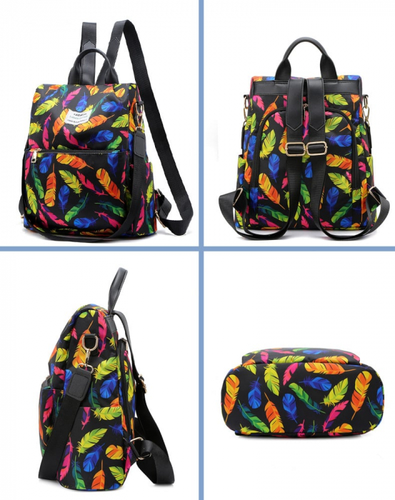 Rucsac dama AVAMSI FS-665, 33x30x13 cm [2]