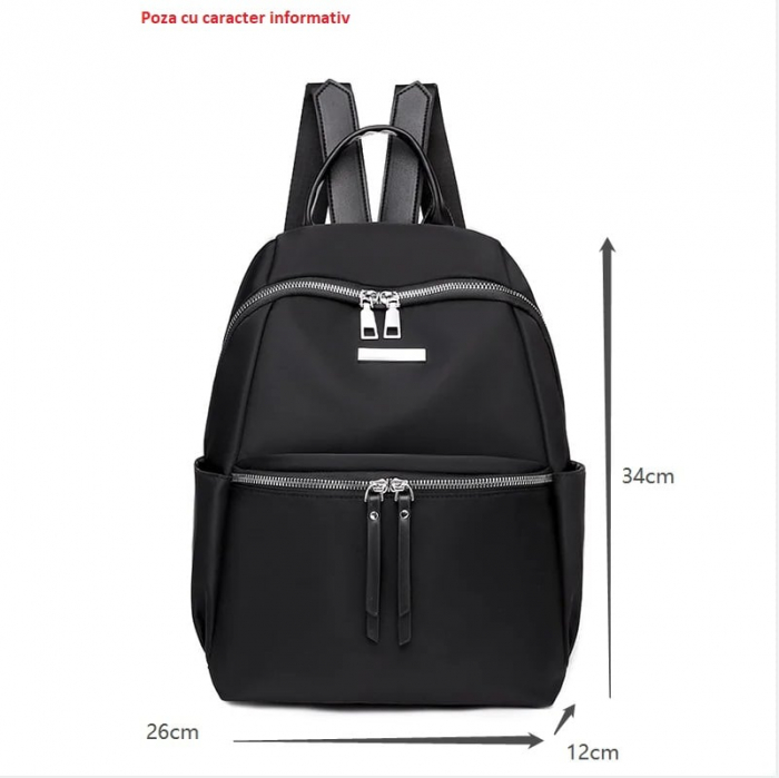 Rucsac dama AVAMSI XL-9929, Rosu ,34X26X12 cm [2]