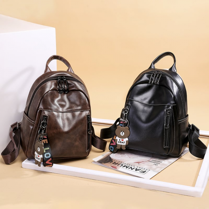 Rucsac Dama Avamsi, YL-809, Negru, 27X22X9 cm [3]