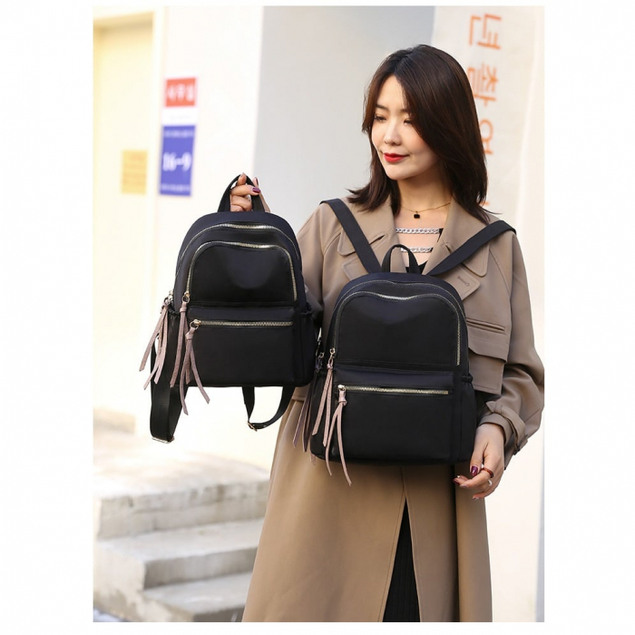 Rucsac dama, AVAMSI, YL-985, Negru, 33x29x14 cm [2]