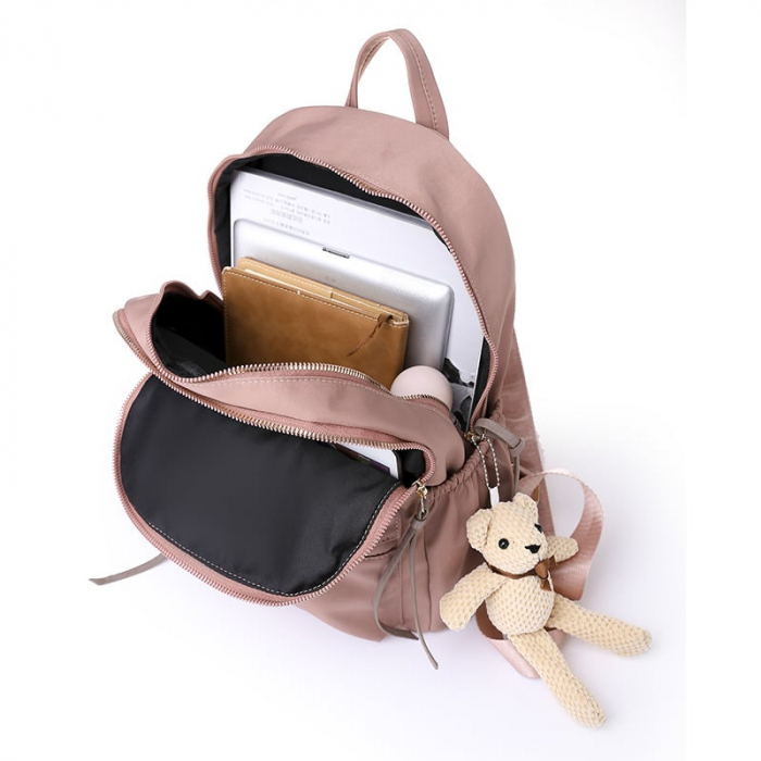 Rucsac dama, AVAMSI, YL-985, Roz, 33x29x14 cm [2]