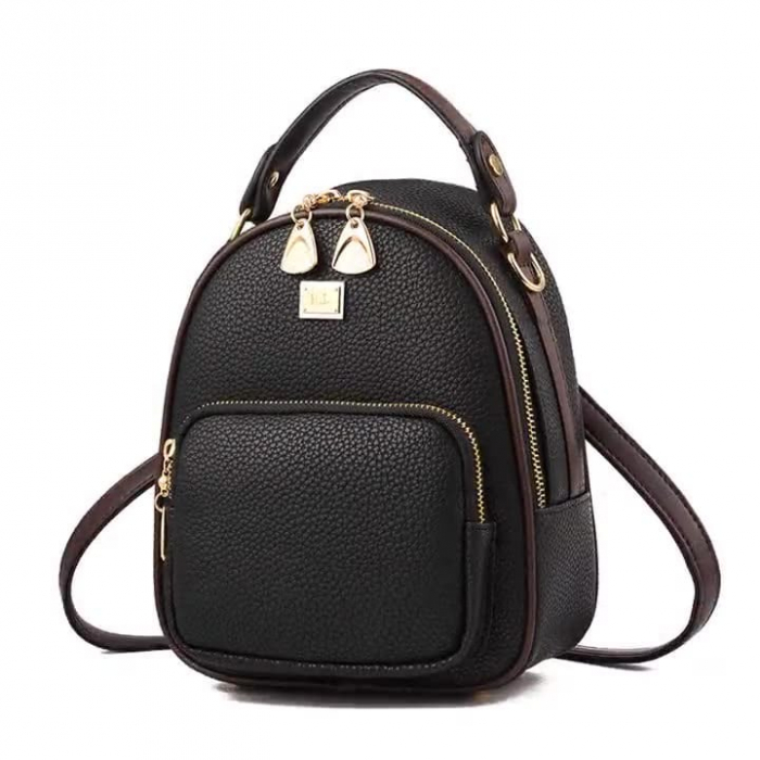 Rucsac dama Bolivia, 5412, Negru, 18x9x23 cm [1]