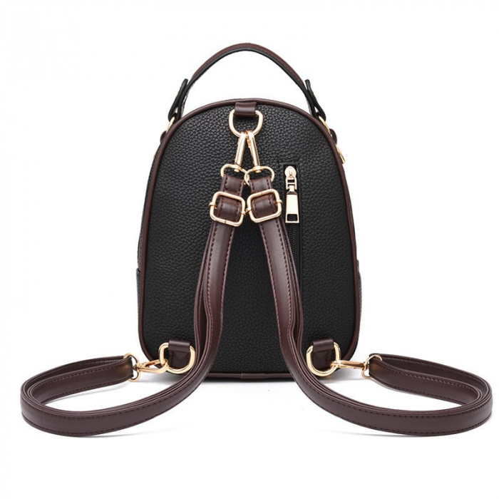 Rucsac dama Bolivia, 5412, Negru, 18x9x23 cm [7]