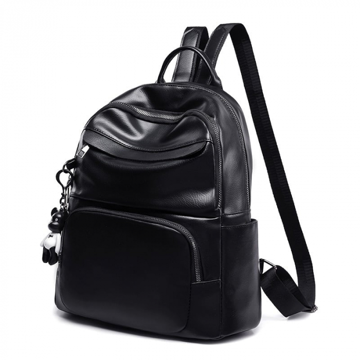 Rucsac dama Lara, 5418, Negru, 33x32x15 cm [1]