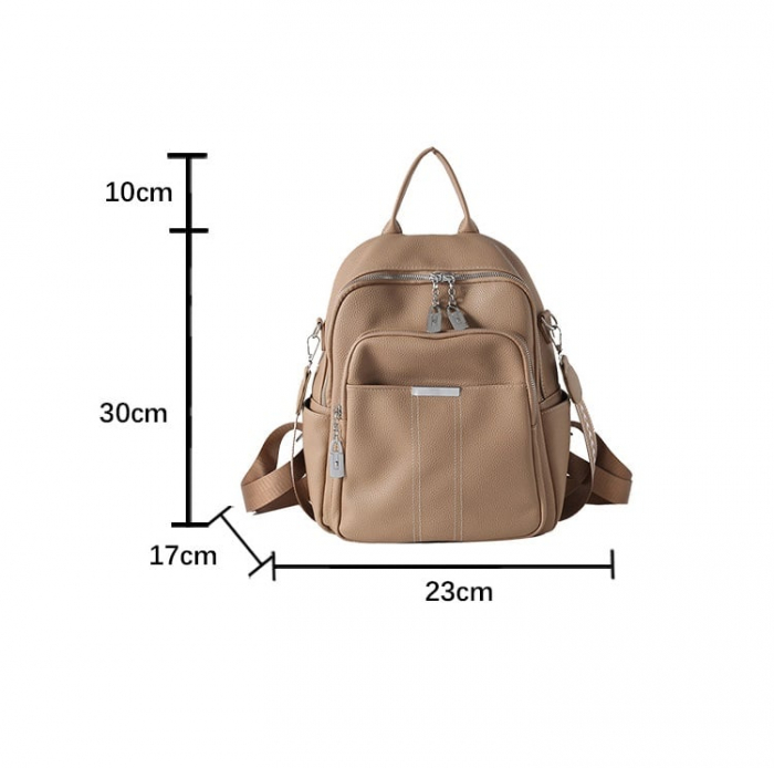 Rucsac dama, Cleo, 5415 Negru 30x23x17 cm [6]