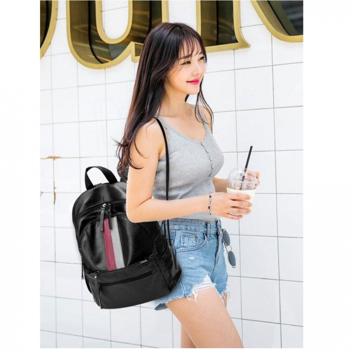 Rucsac dama, Cora WH21, 33x29x14 cm [4]