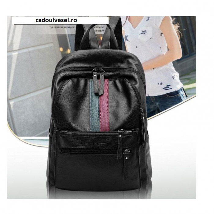 Rucsac dama, Cora WH21, 33x29x14 cm [3]