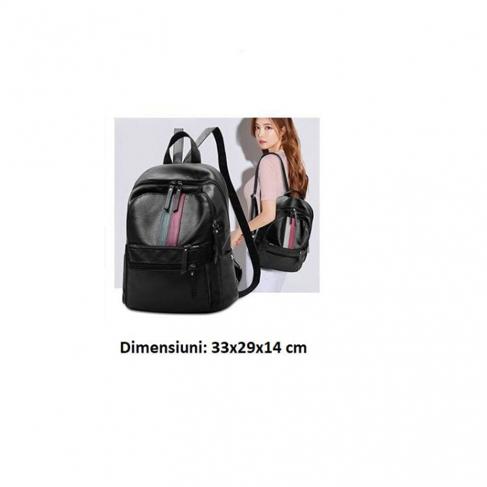 Rucsac dama, Cora WH21, 33x29x14 cm [8]