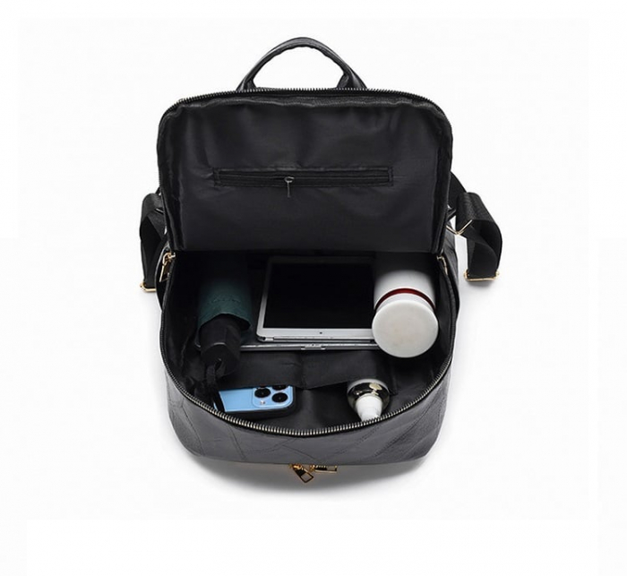 Rucsac dama, Didi, RD782, Negru, 37x30x15 cm [7]