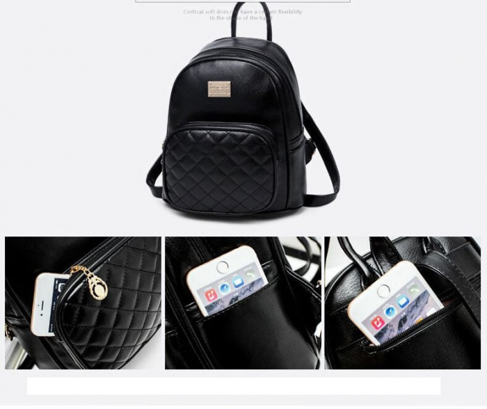 Rucsac dama, Elisa SCB-33, 27x22x13cm [3]