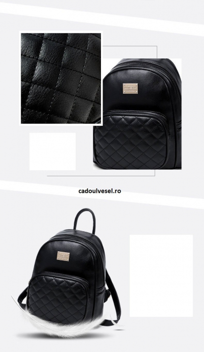 Rucsac dama, Elisa SCB-33, 27x22x13cm [8]
