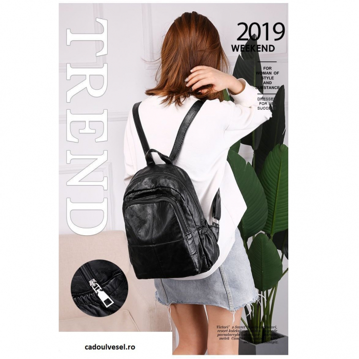 Rucsac dama, Eliza WH24, 37x28x9 cm [3]