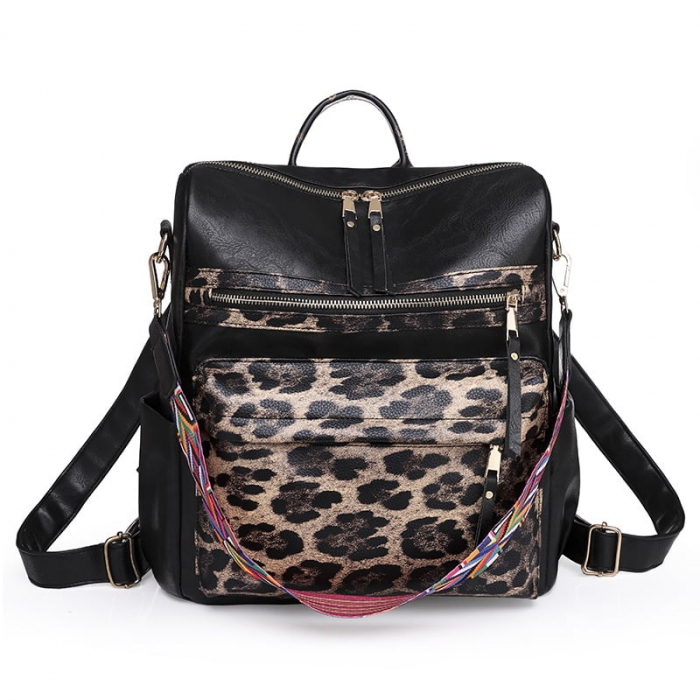 Rucsac dama, Gabriela, RD729, Negru,  32x31x14 cm [1]